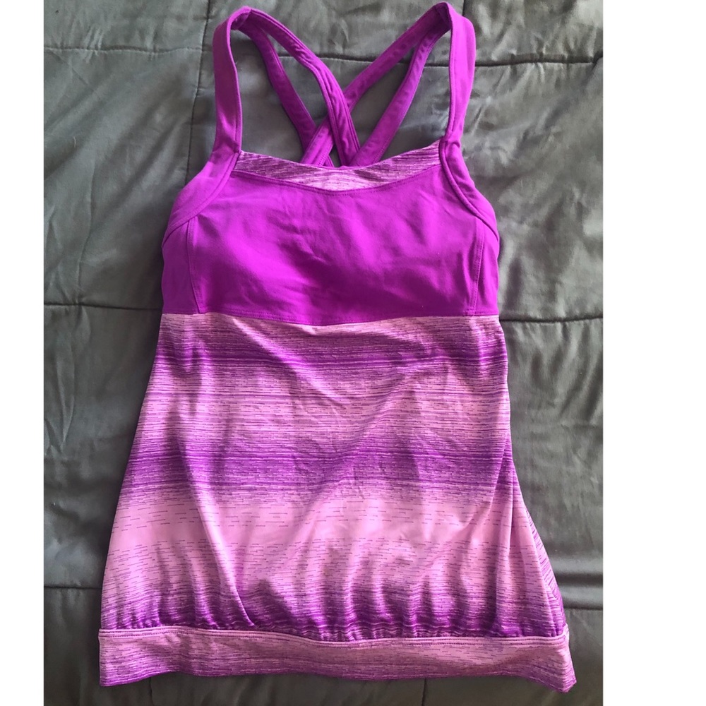Athleta, Small Tank Top with Bra.